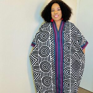 Aso Oke Mixed With 100% Ankara Cotton